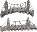 LIFKOME Miniature Resin Garden Bridge Decoration 6.10In DIY Landscaping Outdoor by LIFKOME