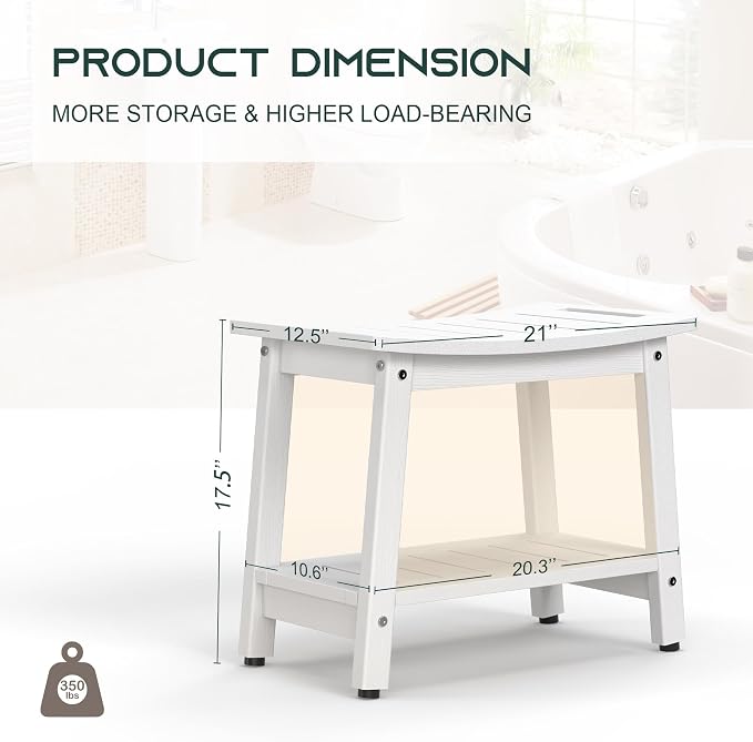 Shower Bench for Inside Shower - Image 2