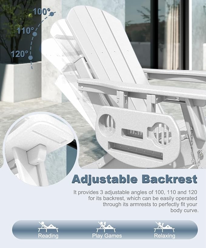Adjustable Adirondack Chair - Image 4