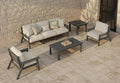 7 Piece Patio Conversation Sets, Outdoor Couch by PatioKingdom