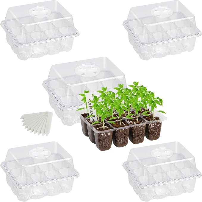 Bonviee 5-Pack Seed Starter Trays by BonvieeDirect