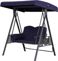 PURPLE LEAF Outdoor Patio Porch Swing by PURPLELEAF