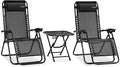 SereneLife Outdoor Zero Gravity Lounge Chair Set by SereneLife