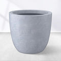 Kante 14 Inch Dia Round Concrete Planter, Indoor Outdoor Large Plant Pot by Kante