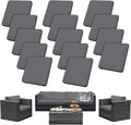 Outdoor Cushion Covers Set, Replacement by SUKAIKEQA