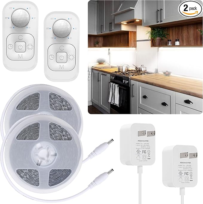 Motion Sensor Under Cabinet Lights by speycer