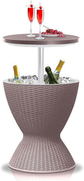 SereneLife Outdoor Cool Bar Table, 7.5 Gallon Beer and Wine Cooler, Patio by SereneLife