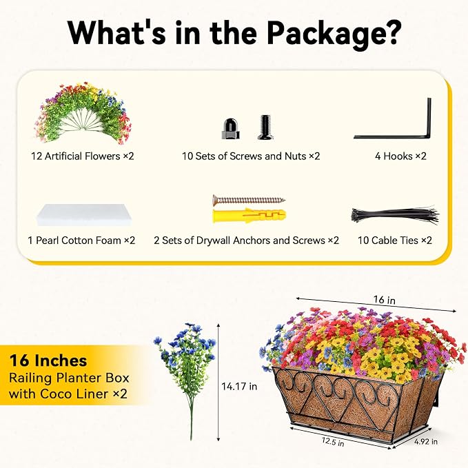 ZeeDix Railing Planter Boxes - Image 7