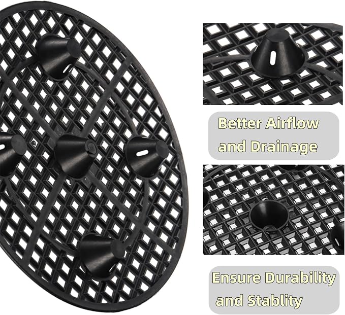 15 PCS Plant Level Pot Elevator, 12 inch Plastic Potted Plant Stands, Large - Image 3