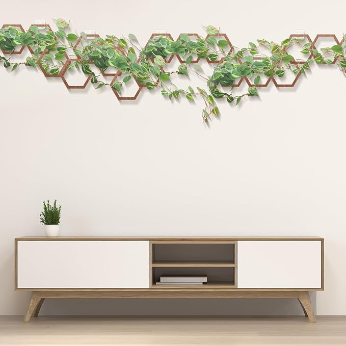 18Pcs Chain Trellis for Climbing Plants, Indoor&Outdoor Garden Wall Trellis - Image 4
