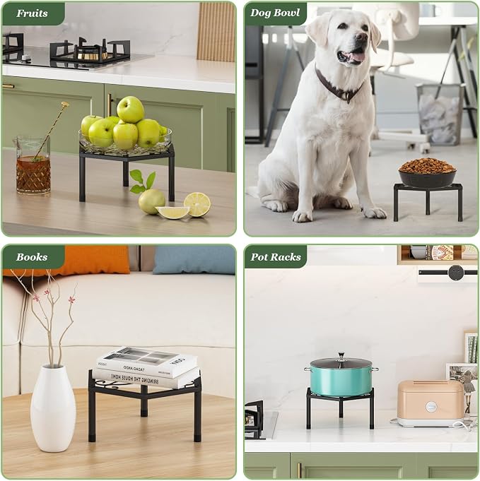 5-Pack Metal Plant Stands, Anti-Rust Iron Flower Pot Stand Plant Pot Shelf - Image 5