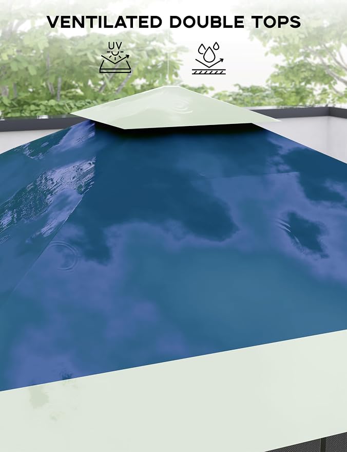 Pop Up Gazebo 13x13, Outdoor Canopy Shelter - Image 3