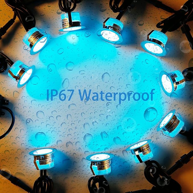 FVTLED Low Voltage Recessed RGBW Deck Light - Image 7