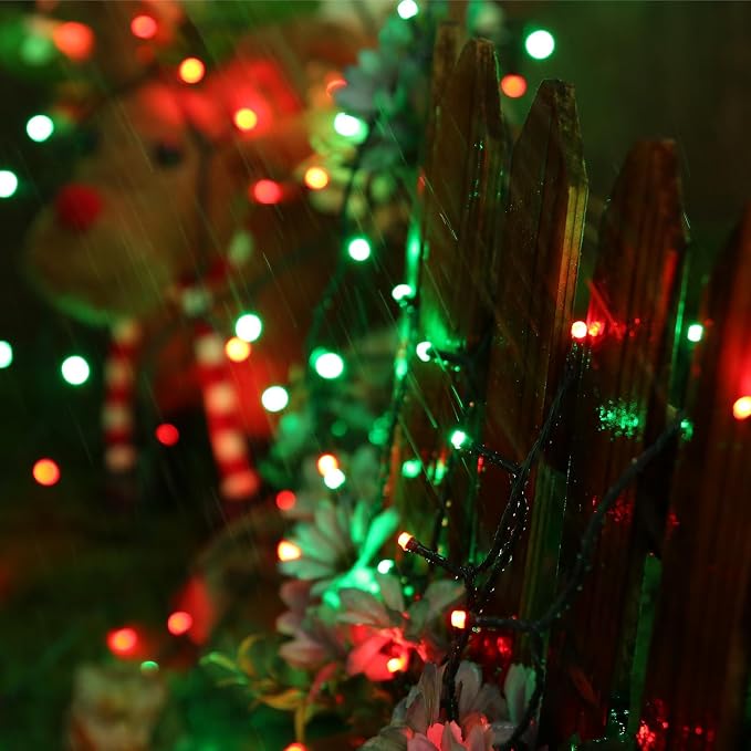 Joomer Christmas String Lights - 32FT 100LED Plug-in RGB String Lights - Image 5