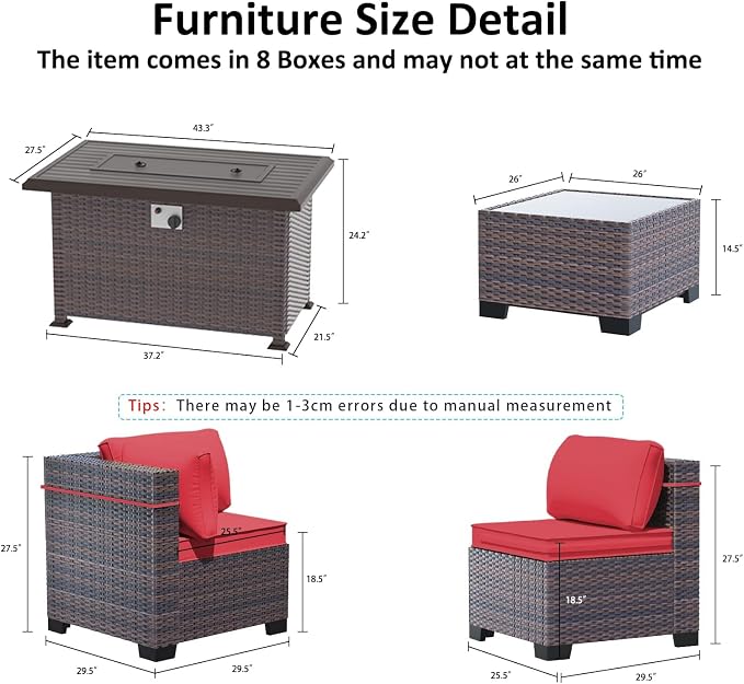 Outdoor Patio Furniture Set - Image 2