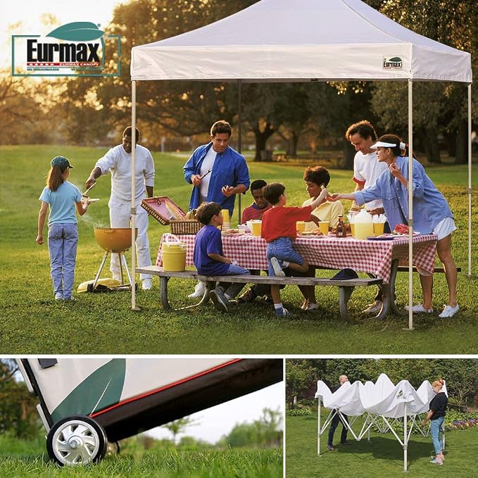 Eurmax USA Standard 10x10ft Patio Pop Up Canopy Tent - Image 8