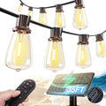 addlon 35FT Solar String Lights Outdoor, IP54 Waterproof Solar Powered by addlon