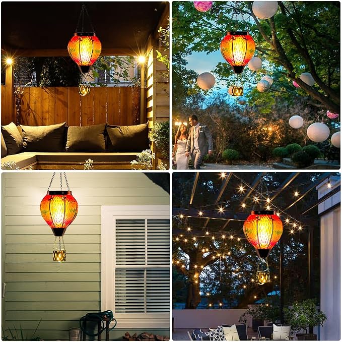 DREAMSOUL Hot Air Balloon Solar Lantern - Image 7