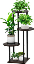 Plant Stand Indoor, 4 Tier Thickened Metal Corner Plant Shelf by YOCOMEY