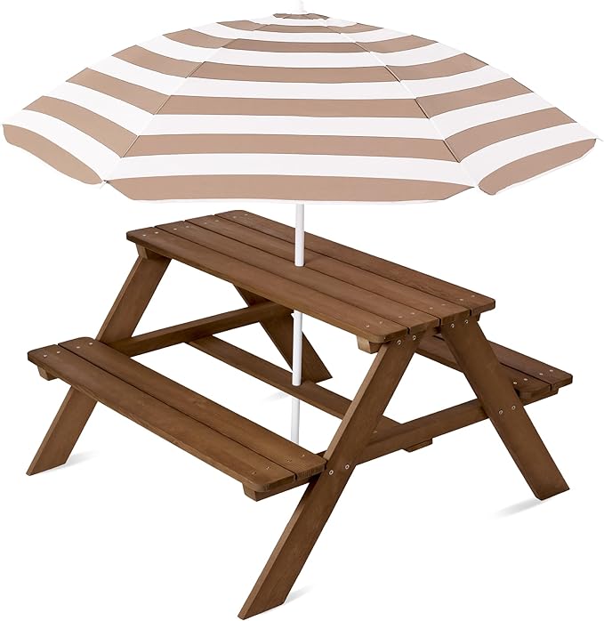 Best Choice Products Wooden Kids Picnic Table by BestChoiceProducts