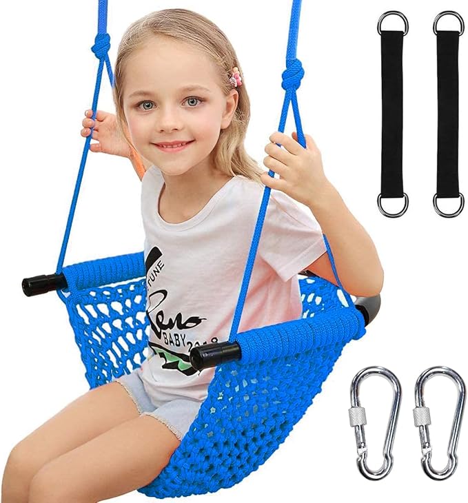 Hi-Na Kids Swing for Swing Set, Heavy Duty Rope Swings by Hi-Na