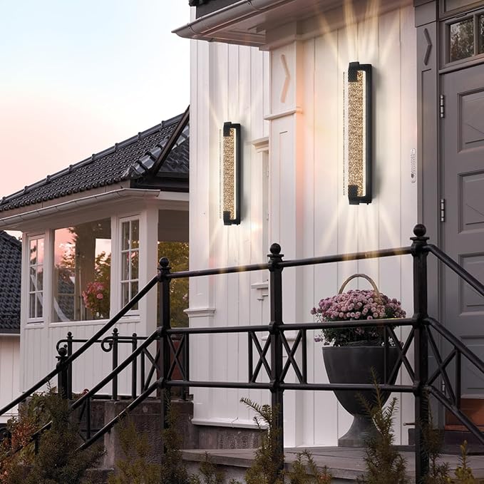 camuucci Dusk to Dawn Outdoor Light, 31.1 Inches LED Porch Lights Outdoor - Image 5