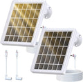Solar Panel Charger for Ring Camera，Spotlight Cam Plus/Pro and Stick Up Cam by Loqdivr