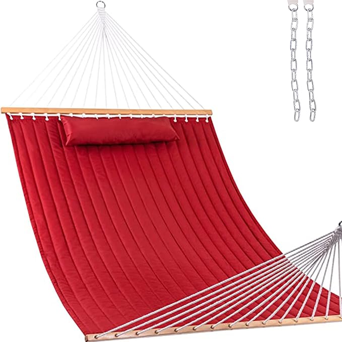 Lazy Daze Hammocks 12 FT Double Quilted Fabric Hammock by LazyDazeHammocks
