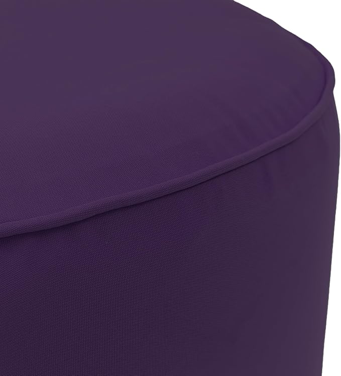 QILLOWAY Indoor/Outdoor Inflatable Stool, Round Ottoman, All Weather Foot Rest - Image 4