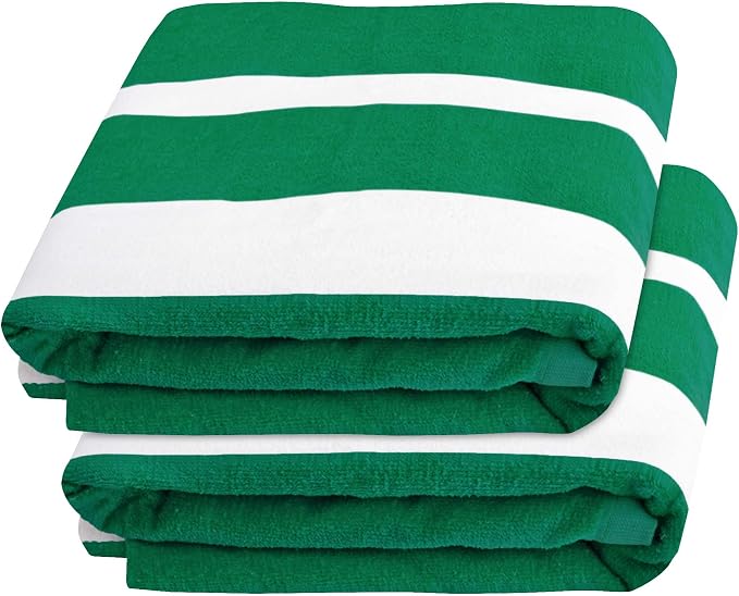 Superior Cabana Cotton Lounge Chair Cover, Outdoor Towel/Chaise Furniture Covers - Image 9
