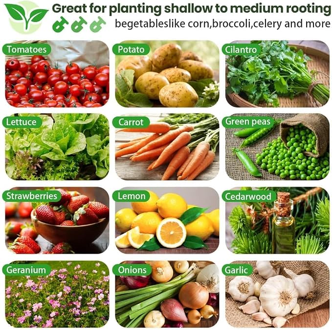 FRIZIONE 3pcs Galvanized Raised Garden Bed Outdoor, Above Ground Garden Bed - Image 8