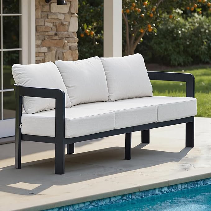 Outdoor Furniture Set, Metal Patio Conversation Set - Image 7