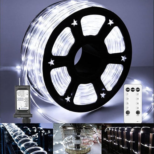 100Ft 720 LED Rope Lights Outdoor Waterproof by Soiarllt
