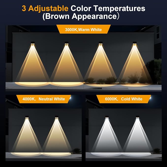 Super Long Lasting Solar Fence Lights Outdoor, Deck Lights Waterproof, Dusk to - Image 5