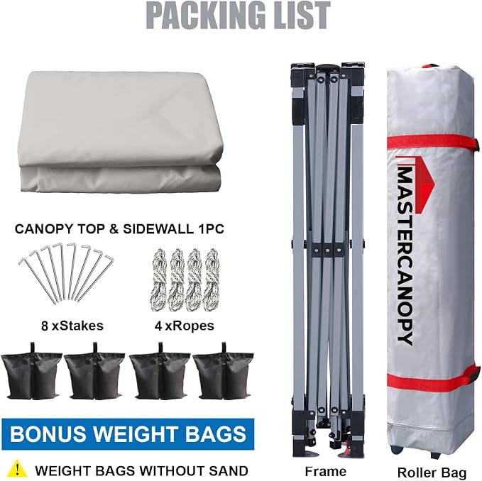 MASTERCANOPY Durable Pop-up Canopy Tent - Image 6