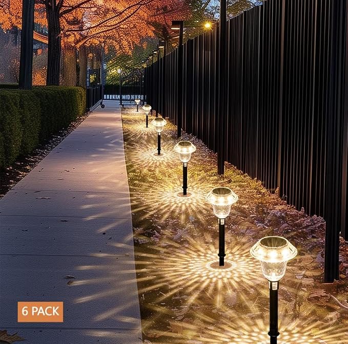 SOLPEX Solar Pathway Lights Garden Decor - Image 7