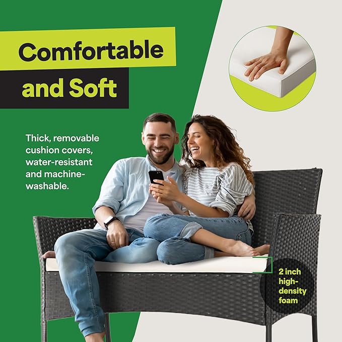 EconoHome 4-Piece Outdoor Patio Furniture Set - Image 3
