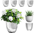 Self Watering Pots for Indoor Plants, Flower Pots, Self Watering Plant Pot-6pcs by Etvski