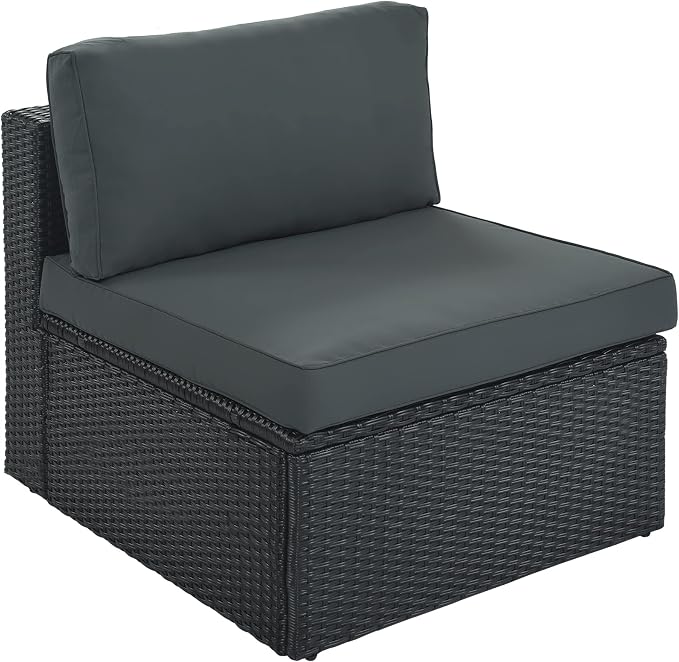 Merax 7-Piece Outdoor Wicker Sectional Sofa Set, Modular Rattan Conversation Set - Image 14