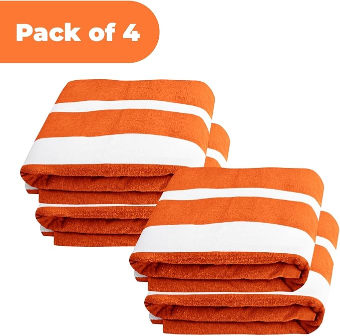 Superior Cabana Cotton Lounge Chair Cover, Outdoor Towel/Chaise Furniture Covers - Image 6