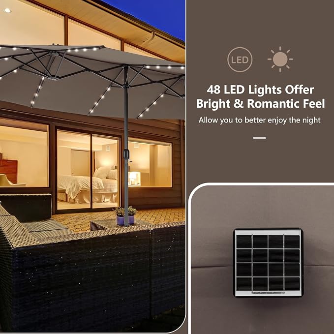 Tangkula 11 Pieces Rattan Outdoor Dining Set - Image 9