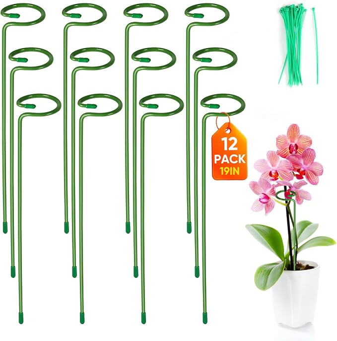 12 Pack Plant Support Stakes by EOMEOH