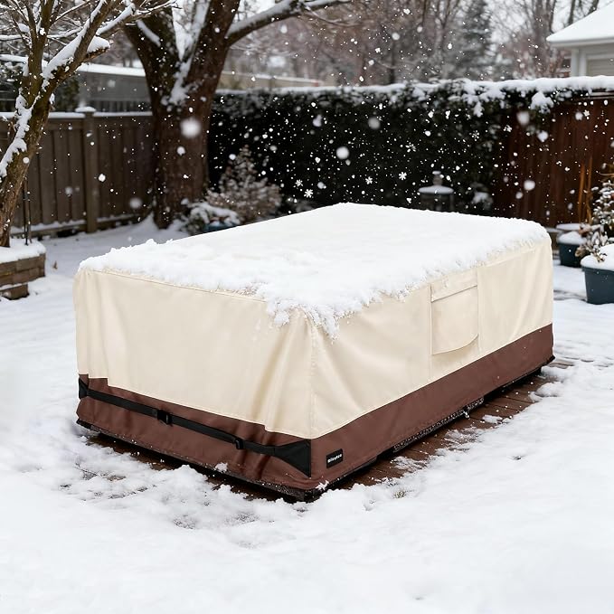 Rectangular Patio Furniture Covers, Upgraded 600D Heavy Duty Outdoor Furniture - Image 7