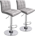 Leopard Outdoor Products Modern Square PU Leather Adjustable Bar Stools by LEOPARDPRODUCTS
