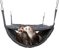 Niteangel Luxury Double Bunkbed Hammock, Fit 2 Adult Ferrets or 5 More Adult by Niteangel