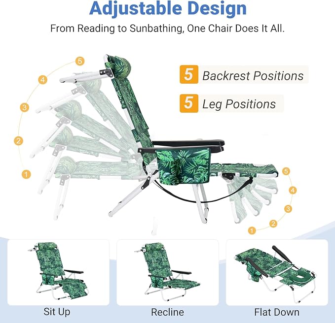DoCred Heavy Duty Tanning Chair - Image 5