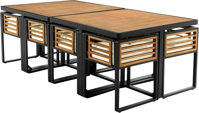 Merax 18 Pieces Outdoor Dining Set - Image 6
