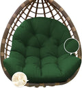 Egg Chair Cushion Replacement, Waterproof Outdoor Hanging Egg Chair Cushion by Tycdiose