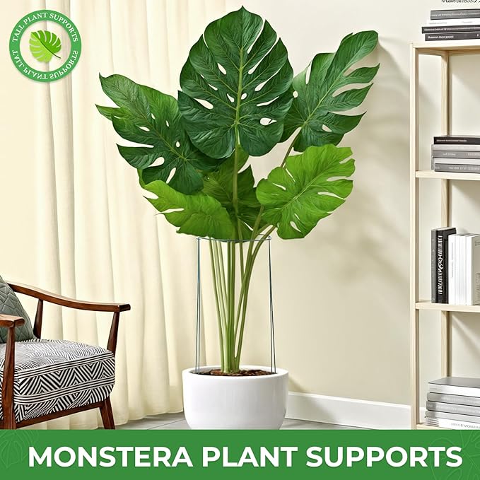 LEOBRO 24 Inch Plant Support Stakes, Peony Cages and Supports, Garden Stakes - Image 6