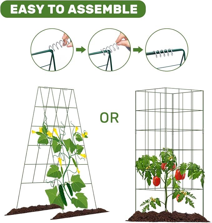 DOEWORKS Cucumber Trellis, 2 Pack, Plant Support - Image 3